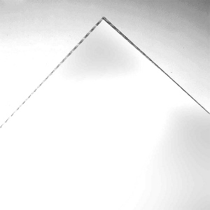 Hardened acrylic board